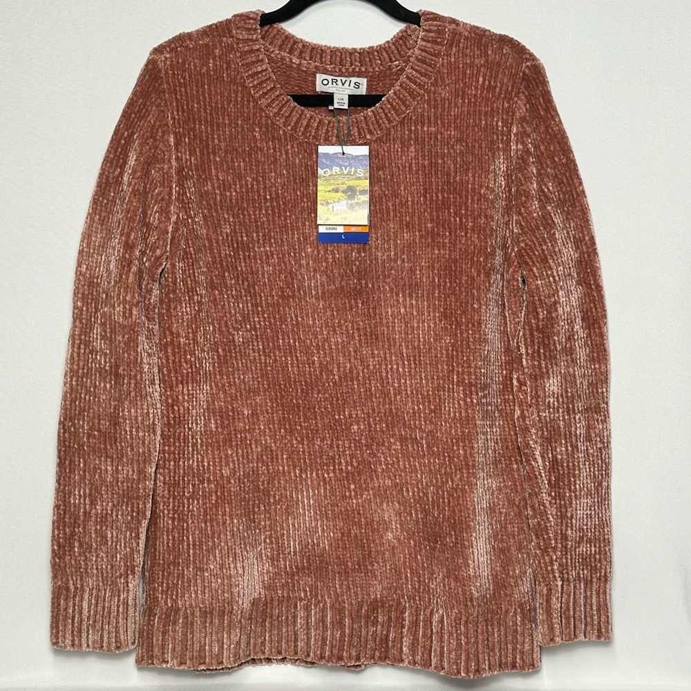 NWT Orvis Chenille Sweater